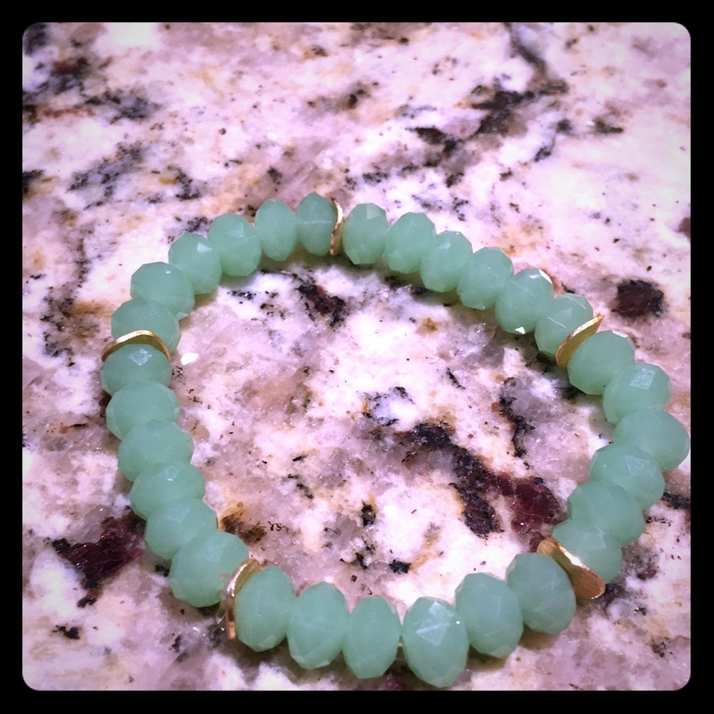 Handmade beaded bracelet